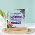 2D Flat Acrylic Sign with Wooden Stand For Mother